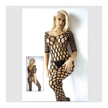 Gözenekli Seksi Vücut Çorabı