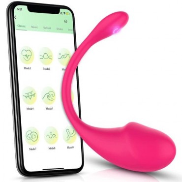 Erox Pink Telefon Kontrollü Giyilebilir Vibratör