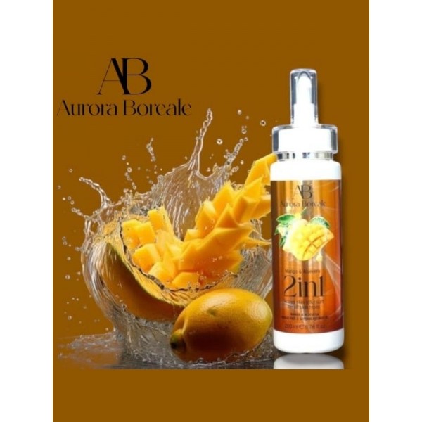 2’si 1 Arada Mango & Aloe Vera Aromalı Masaj Yağı ve Kayganlaştırıcı Jel 