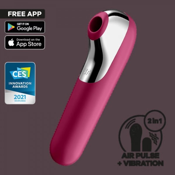 Satisfyer Dual Love Mobil Uygulamalı Özel Vibratör 